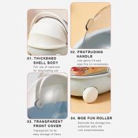 Caja de almacenamiento de escritorio con forma de cuna para bebé, cama de bebé para Labubu, contenedor de almacenamiento, bañadores - details 6