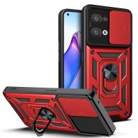 Funda de lujo para cámara OPPO Reno, cubierta protectora deslizante con material exterior de PC + TPU - details 10