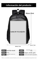 Nueva mochila para hombres, mochila de negocios para hombres de gran capacidad, película de cuero, bolsa de ordenador para viajes al aire libre - details 1