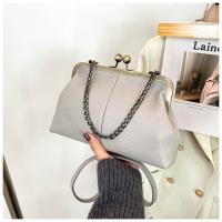 Nueva Bolsa de Concha 2025 Patrón de Lichi, Clip de Cadena, Bolso de Mano para Mujeres Sencillas - details 64