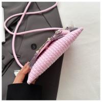 Bolso tejido a mano de verano estilo étnico de paja 2025 moda de interés especial nueva bandolera de hombro para vacaciones en la playa - details 30