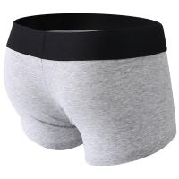 Hombres Calzoncillos Pene Abierto Agujero de la bolsa Boxer Shorts Cockring Bragas Ropa interior de algodón Bóxers hombre - details 14