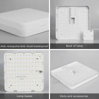 Lámpara de Techo LED Moderna CANMEIJIA 20/30/40/50W Luz de Panel de Techo 220V Iluminación Interior para Cocina Dormitorio Sala de Estar Material de Cuerpo Plástico Color Emitiendo Blanco - details 3