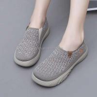 Nuevos zapatos para correr en la ciudad, ligeros, de punto suave, antideslizantes, cómodos y de alta calidad para mujer, EE. UU. - details 8