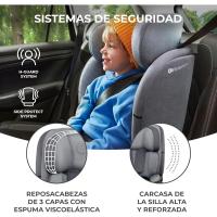 Silla de Coche Isofix para Niños Grupo 1/2/3 9-36 Kg Normativa R129 Protectores Laterales - details 14