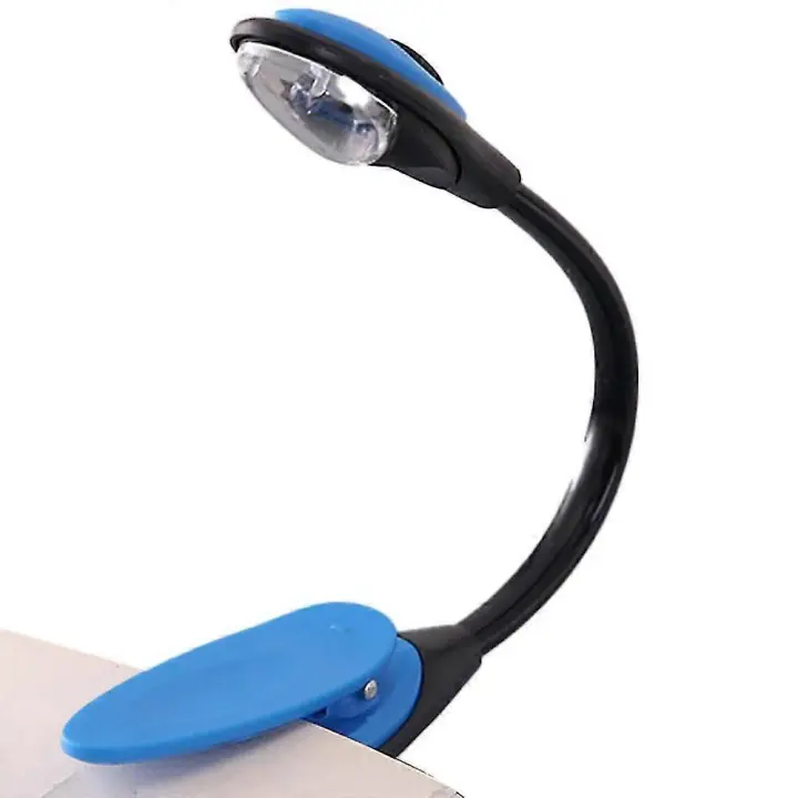 Luz de Libro LED Cargable por USB Luz de Lectura Cálida y Fria, Ligera y Portátil, Ideal para Regalo - 1