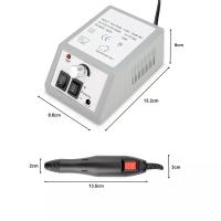 Taladro profesional para uñas, máquina de manicura con cuchillo de exhibición de velocidad, máquina de pedicura, lijadora de uñas eléctrica, herramientas para uñas, 12W, 20000RPM - details 8