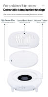 Herramienta de succión de polvo de uñas, colector fuerte de 40W/48W, removedor de armadura, máquina limpiadora de polvo de uñas, herramientas de salón de manicura - details 5