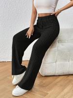 Pantalones de Moda para Mujer de Cintura Elástica Pantalones de Nylon Vintage de Cintura Recta y Cinturón Elástico Tendencia 2025 - details 3