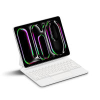 AJIUYU-Teclado mágico para iPad Pro, 13 pulgadas, M4 2024, magnético, iPad Pro 13, retroiluminación, español, Teclado inteligente, funda Folio - details 11