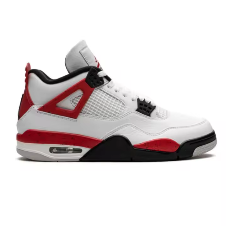 Zapatillas de baloncesto Retro Para hombre y mujer, calzado deportivo de cemento rojo - 1