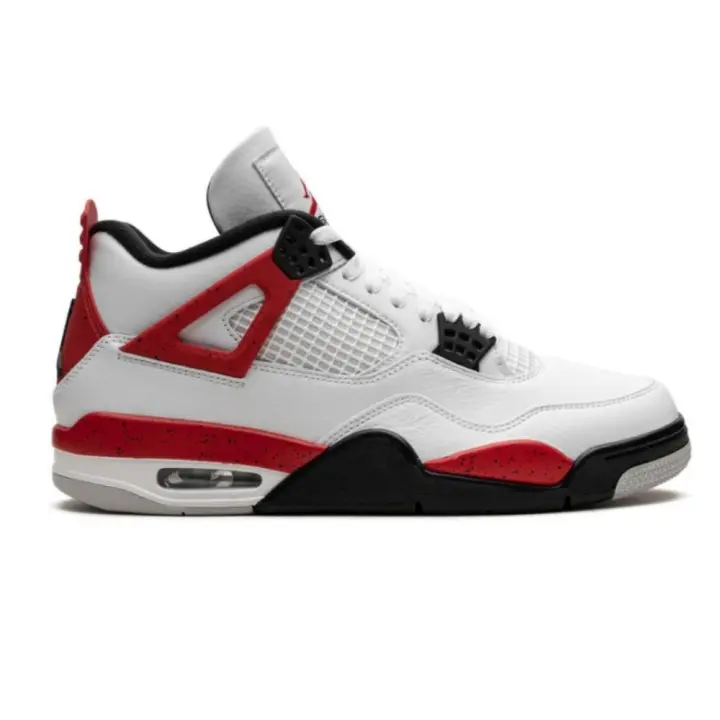 Zapatillas de baloncesto Retro Para hombre y mujer, calzado deportivo de cemento rojo - 1