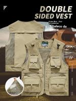 Chaleco de Hombre Transpirable de Secado Rápido – Multibolsillos para Pesca, Fotografía y Actividades al Aire Libre - details 1