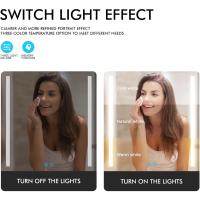 Espejo LED con Luz Colgante de Baño, Antivaho, 3 Colores, Regulable, 50 x 70 cm - details 3