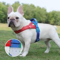 Arnés ajustable para perro, chaleco cómodo reflectante, correa para el pecho para perro, chaleco para mascota resistente a la explosión, Bulldog Francés - details 3