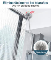 Juego de cepillos de limpieza de polvo, microfibra telescópica, eliminación de polvo, cepillo de polvo flexible para muebles de coche, limpieza del hogar - details 5