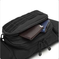 Riñonera de gran capacidad para exteriores, bolsa de pecho de nailon de alta densidad, impermeable, para escalada, multifuncional, Molle, bolsa colgante para cintura de viaje - details 7