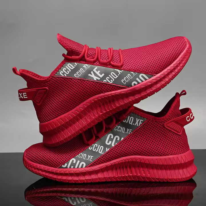 Zapatos de Malla Tejida para Hombres en Verano Zapatos Deportivos Transpirables y Ligeros - 1