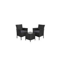 Banco de Jardín de 2-3 Plazas Diseño Parque Clásico Patio Terraza Exterior Asiento Estable 127x52x86 cm Negro - details 16