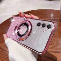 Funda de Silicona con Plating Brillante para Samsung Galaxy Cubierta de Soporte para A16, A15, A25, A35, A55, A14, A24, A34, A54 5g - details 1