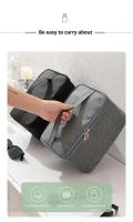 Bolsa de Higiene para Hombres de Viaje de Negocios Bolsa de Almacenamiento de Tela Oxford de Gran Capacidad Bolsa de Mano Portátil para Empaquetado de Cosméticos - details 4