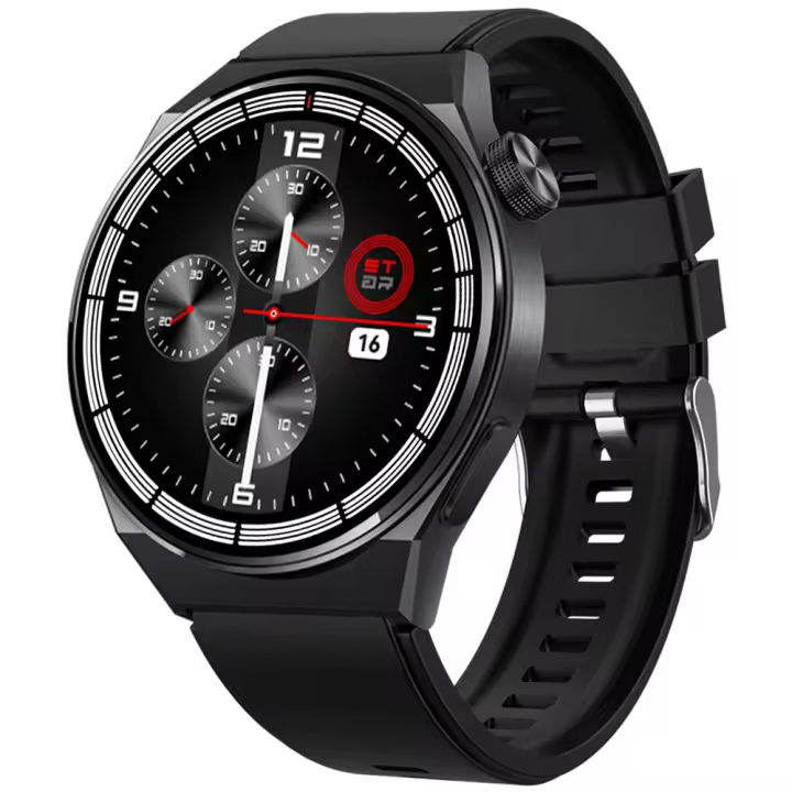 Reloj inteligente GT8 con detección de pacta cardíaco, Smartwatch Deportivo, Bluetooth Way, Llamada, control remoto, foto, función NFC, Alta definición - 1