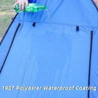 Venta caliente automática emergente protector solar ducha impermeable portátil al aire libre Camping baño vestuario tienda de baño - details 5