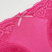 Calzoncillos de algodón para mujer, 5 unidades/juego, bragas de encaje, bragas sin costuras, lencería - details 11
