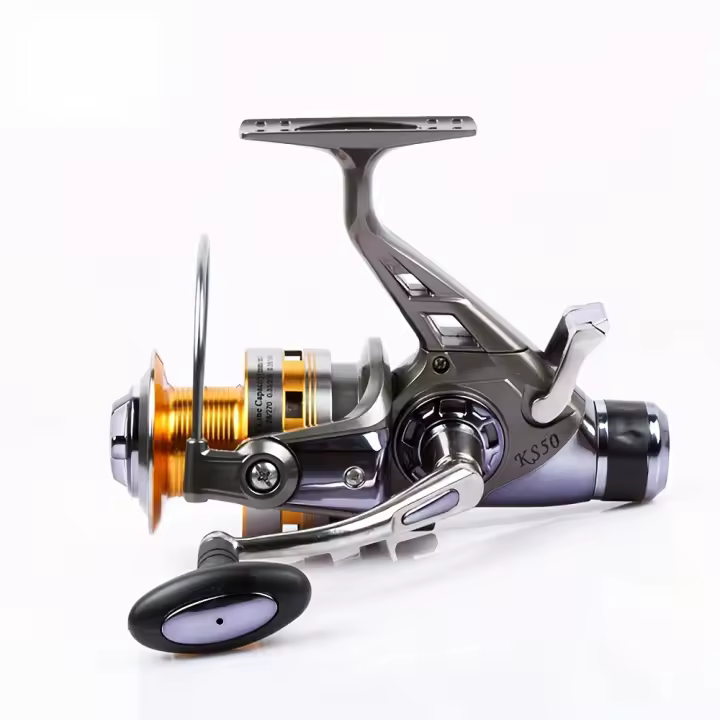 Carrete de Pesca Giratorio de Alta Relación de Engranajes 9+1 BB Perfecto para Pesca de Lubina, Trucha y Agua Salada - 1