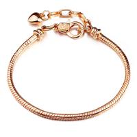 Pulsera Pandora con cierre de corazón de amor Cadena de serpiente europea - details 7