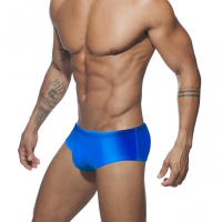 Jessborn bañadores de color sólido para hombre, bañadores pequeños de ángulo plano, pantalones cortos de cintura baja brillantes para surf en la playa, Verano - details 11