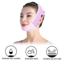 Correa de estiramiento facial para mujer, cinta estable, reductor de papada transpirable, venta de escultura facial de belleza - details 19
