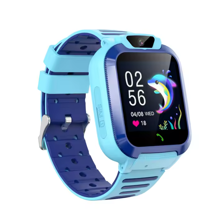 Reloj inteligente 4G para niños, dispositivo con localizador GPS SOS, tarjeta Sim, videollamada, cámara, resistente al agua - 1