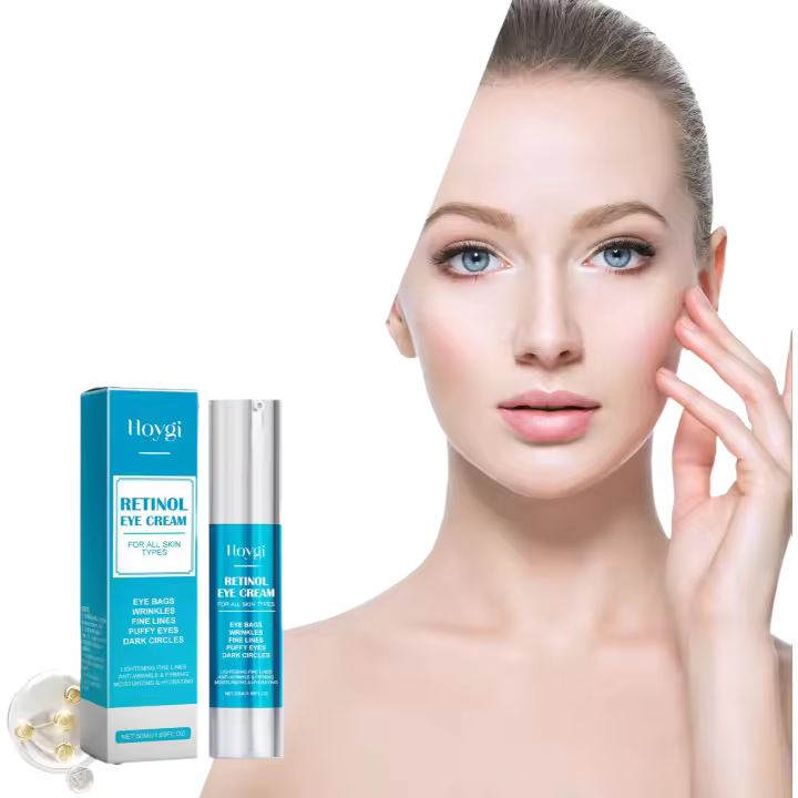 Crema de Ojos de Retinol Hoygi 50ml Adiós a las Ojeras, Reducción de Líneas Finas, Levantamiento y Hidratación para Ojos - 1