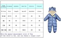 Chaqueta de invierno para bebé recién nacido, chaqueta impermeable de terciopelo, mono para niño pequeño, capa con capucha - details 0