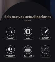 Nueva Maquinilla De Afeitar Eléctrica Hombres Recargable Mini Coche Compacto Portátil De Viaje Lavable - details 1
