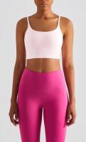 Hamidou Sujetador deportivo para mujer, ropa interior deportiva de alto impacto, Top de secado rápido, Bralette acolchado para gimnasio y Fitness - details 5
