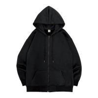 Chaqueta Sudadera con Capucha Retro Zip Up Estilo Casual Harajuku Gótico para Hombres - details 1