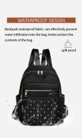 Mochila de nailon de alta calidad para mujer, morral escolar grande de viaje, bolso de hombro para chicas adolescentes - details 2