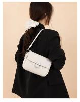 Bolso Cruzado de Cuero Genuino para Mujer - Bolso Cuadrado Pequeño con Correa Ajustable y Cierre de Cremallera, Elegante para Uso Diario y Formal en Beige/Negro/Blanco - Bolso Compacto para Mujer para Uso Casual, Oficina, Fiestas - Diseño Duradero y Fácil - details 28