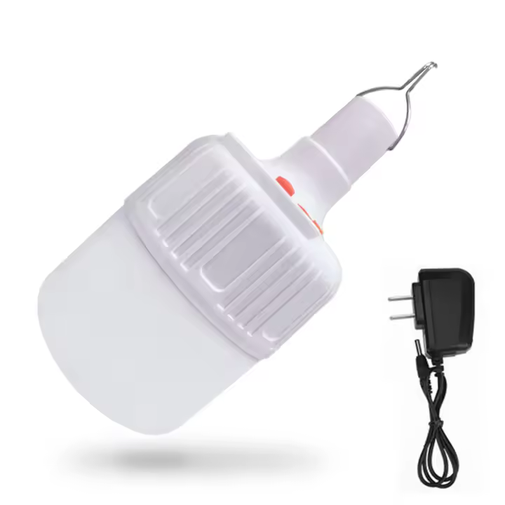 Bombilla Led de emergencia recargable portátil, lámpara con carga usb, 50W - 1