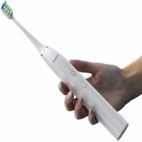 Konren cepillo de dientes eléctrico KR-W7 sónico, temporizador de 4 cabezales, 5 modos y 3 niveles de vibración, viene con bolsa de viaje, blanco - details 10