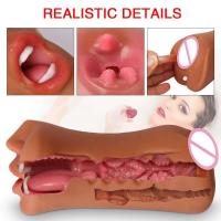 Taza de avión para hombres, masturbador masculino, masturbación Anal vaginal Oral, Vagina Real suave, Coño de bolsillo, Juguetes sexuales para hombres, mamada - details 3