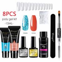 Kit de Extensión de Uñas de Gel Franco Manicura Casera DIY para Principiantes - details 3