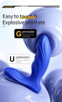 Leten APP Control vibradores anales masaje trasero estimulador de próstata ano masturbador masculino enchufe juguetes sexuales para hombres - details 8