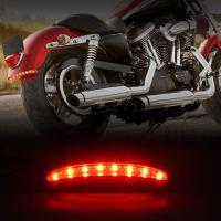 Borde de guardabarros trasero picado para motocicleta, luz LED de freno para matrícula, luz trasera de parada, lámpara de señal de giro para Harley Sportster XL883N 1200N XL1200V XL1200X (negro ahumado), 5 cables - details 5