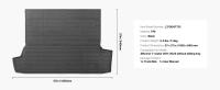 SucceBuy Alfombrilla de carga, alfombrilla para maletero de SUV de ajuste preciso, color negro - details 5