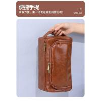 Bolsa de Higiene Vintage para Hombres Ideal para Viajes, Negocios, Maquillaje - details 7