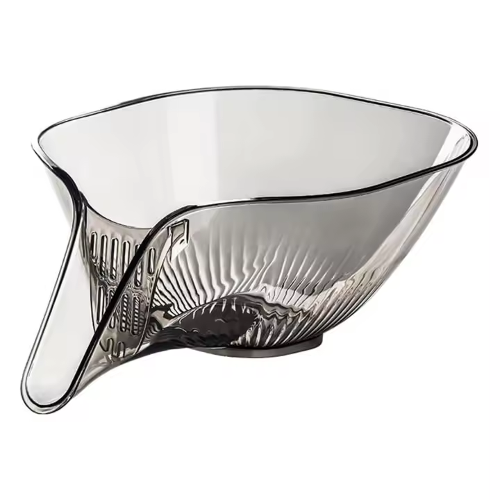 Embudo de cesta de drenaje para fregadero de cocina, cesta de lavado de verduras de gran capacidad para el hogar - 1
