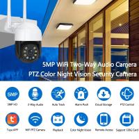 Cámara IP Tuya para Exteriores Seguridad Nocturna HD con Seguimiento Automático 5MP - details 0